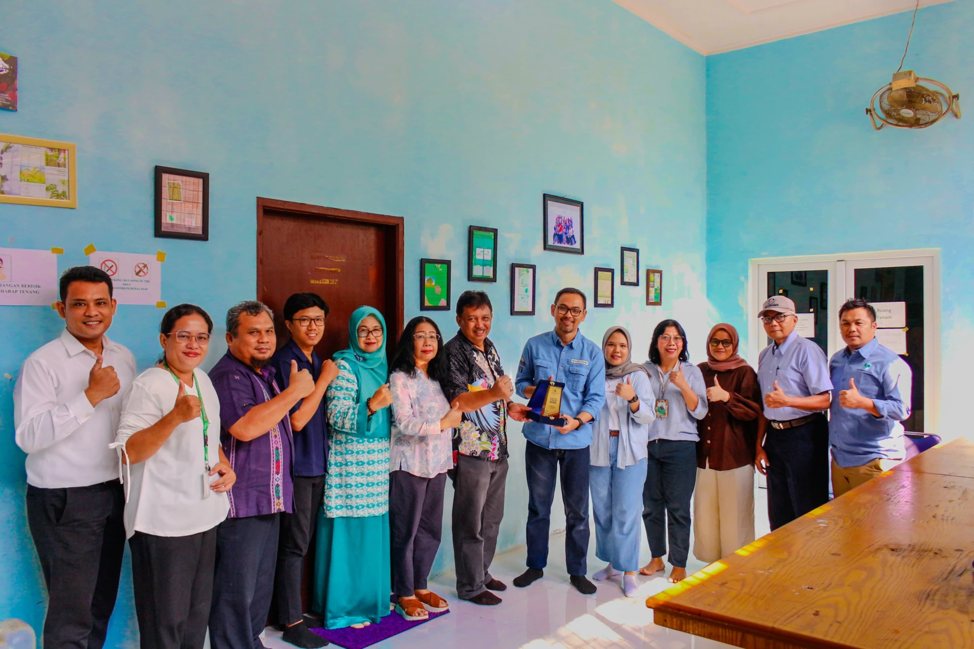 PT. Agincourt Resources Melakukan Studi Banding Mengunjungi Laboratorium Kultur Jaringan Tumbuhan Program Studi Biologi FMIPA USU